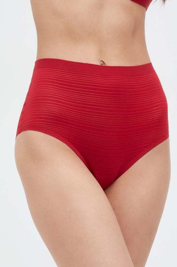 Nohavičky Chantelle SOFT STRETCH červená farba