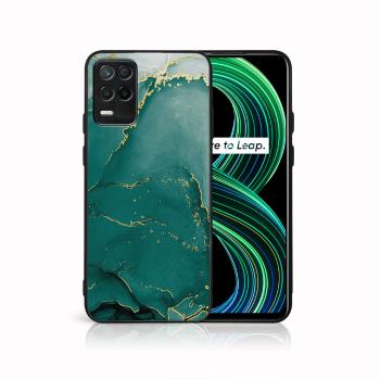 MY ART Ochranný obal Realme 8 5G-GREEN MARBLE (145)