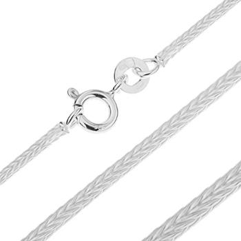 Retiazka zo striebra 925 - hustá štvorhranná retiazka, 1,4 mm