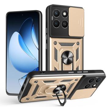 RING CAMERA Kryt s držiakom pre Honor X8c zlatý