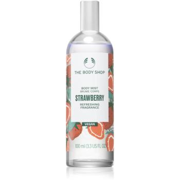 The Body Shop Strawberry Body Mist telový sprej pre ženy 100 ml