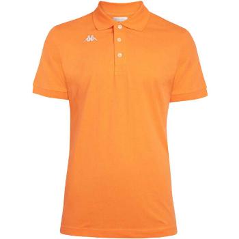 Kappa LOGO DIRK MSS Pánské polo, oranžová, velikost