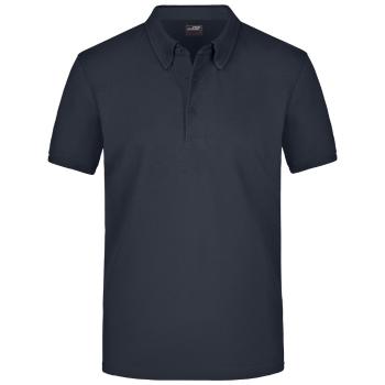 James & Nicholson Elegantná pánska polokošeľa JN964 - Tmavomodrá | XXXL