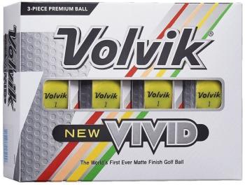 Volvik Vivid 2020 Yellow Golfové lopty