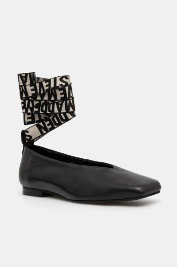 Kožené balerínky Steve Madden Fosse čierna farba, SM11003263