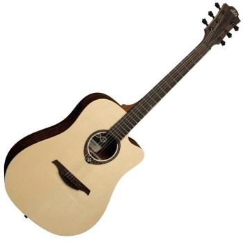 LAG T270DCE Natural Elektroakustická gitara Dreadnought