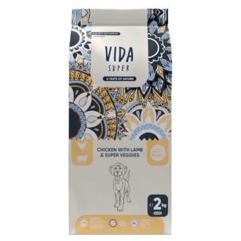KRAFTIA Vida Super Puppy M/L Chicken & Lamb granule pre šteňatá, Hmotnosť balenia (g): 12 kg