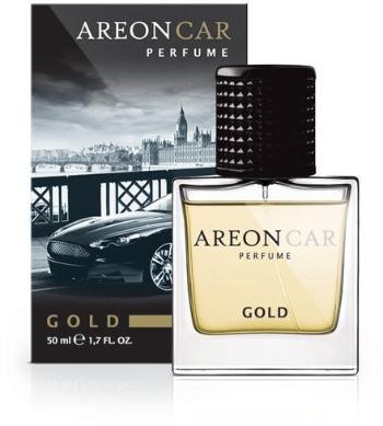 Autóillatosító AREON PERFUME GLASS 50ml Gold