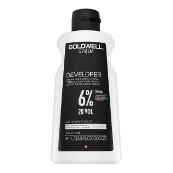 Goldwell System Cream Developer Lotion 6% 20 Vol. vyvíjacia emulzia pre všetky typy vlasov 1000 ml