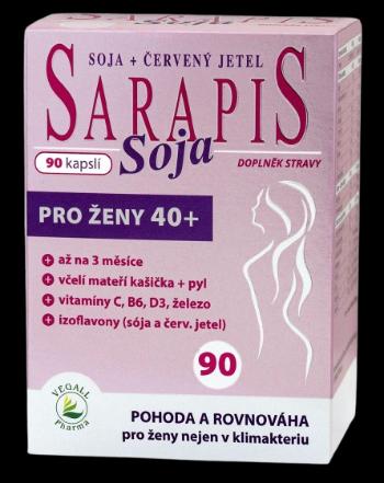 VEGALL PHARMA Sarapis Soja 90 kapsúl