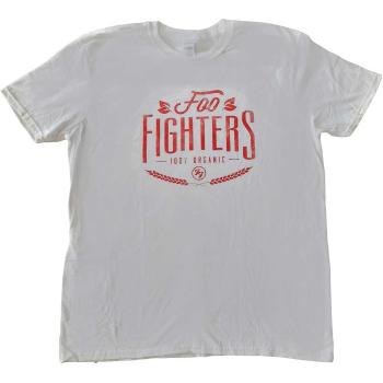 Foo Fighters tričko 100% Organic Biela 3XL