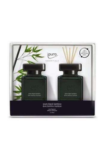 Sada aromatického difuzéra Ipuro Black Bamboo, 2 x 50 ml