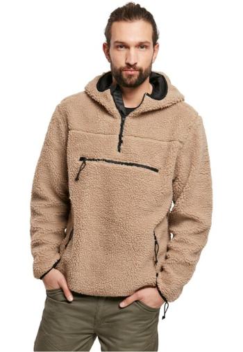 Brandit Teddyfleece Worker Pullover Jacket camel - 3XL