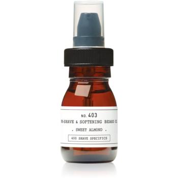 Depot No. 403 Pre-Shave&Softening Beard Oil olej před holením Sweet Almond 30 ml