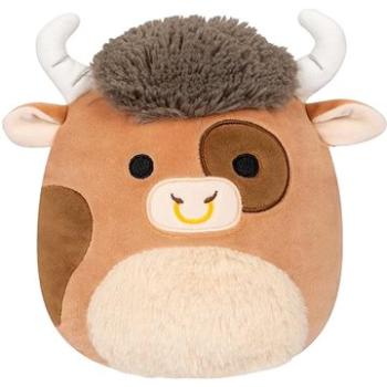 Squishmallows Hnedý strakatý býk – Shep, 30 cm (196566164055)