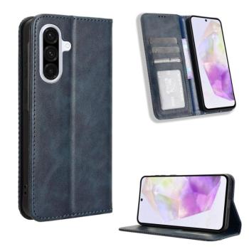 BUSINESS Peňaženkový kryt pre Samsung Galaxy A36 čierny modrý