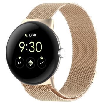 MILANESE Kovový remienok pre Google Pixel Watch 3 45mm CHAMPAGNE