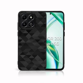 MY ART Ochranný kryt pre Honor 200 Smart 5G BLACK TRIANGLES (232)