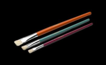 ANZA STROKE BRUSH FLAT - Sada plochých štetcov set 4, 8, 14 mm