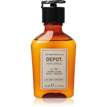 DEPOT 100 HAIR CLEANSING NO. 101 NORMALIZING DAILY SHAMPOO normalizačný šampón na každodenné použitie 50 ml