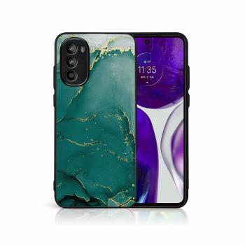 MY ART Ochranný obal pre Motorola Moto G62 5G GREEN MARBLE (145)