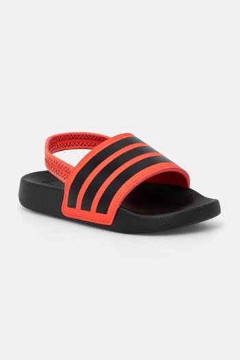 Detské sandále adidas ADILETTE ESTRAP čierna farba, JR5329