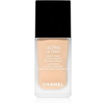 Chanel Ultra Le Teint Flawless Finish Foundation dlhotrvajúci zmatňujúci make-up pre zjednotenie farebného tónu pleti odtieň B20 30 ml