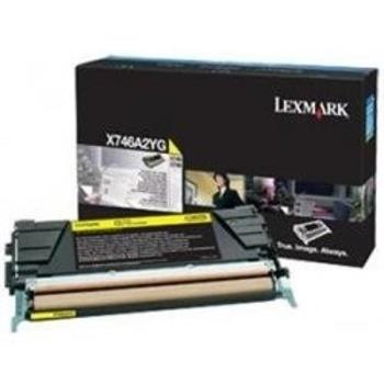 Lexmark X746A2YG žltý (yellow) originálny toner