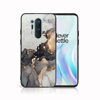 MY ART Ochranný obal OnePlus 8 Pro -GREY MARBLE (140)