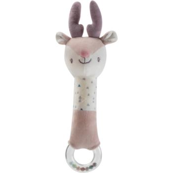 Petite&Mars Squeaky Toy with Rattle pískacia hračka s hrkálkou Deer Suzi 1 ks