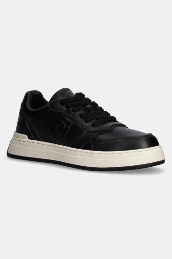 Kožené sneakers boty Liu Jo BOY 01 černá barva, 7G4009PX11222222