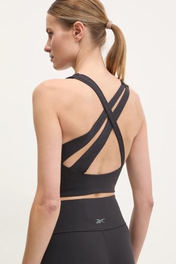 Tréningový top Reebok LUX Collection čierna farba, 100221291