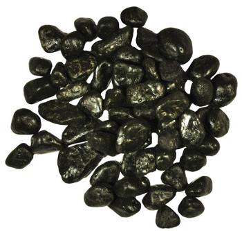 Happet čierny štrk do akvária 500g