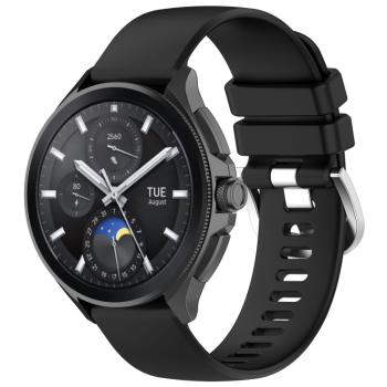 SILICONE Vymeniteľný remienok pre Xiaomi Watch 2 čierny