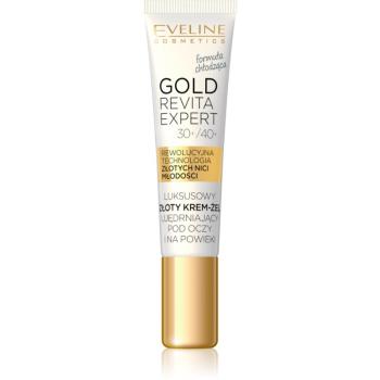 Eveline Cosmetics Gold Revita Expert spevňujúci očný krém s chladivým účinkom 15 ml