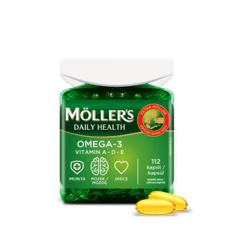 MÖLLER´S Omega-3 Daily Health 112 kapsúl
