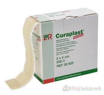 CURAPLAST SENSITIVE poinjekčná náplasť (rolka 250 ks) 1ks