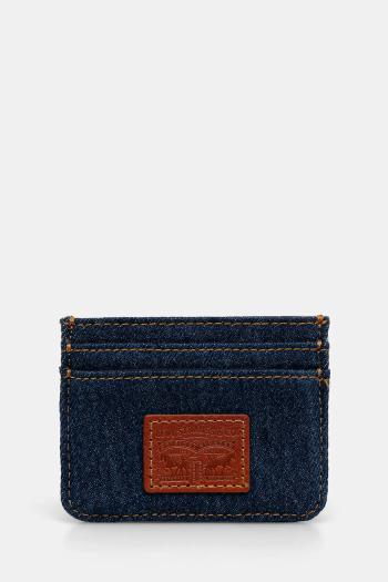 Puzdro na karty Levi's tmavomodrá farba, 0020B-0000