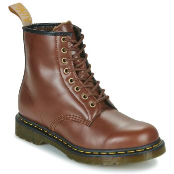 Dr. Martens  VEGAN 1460 BROWN NORFOLK  Polokozačky Hnedá