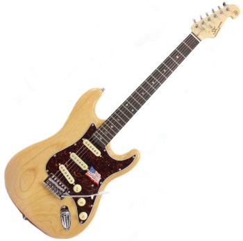 SX SST/ASH/R Ash RW Natural-Rosewood Elektrická gitara