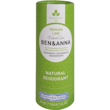 BEN&ANNA Natural Deodorant Persian Lime tuhý dezodorant 40 g