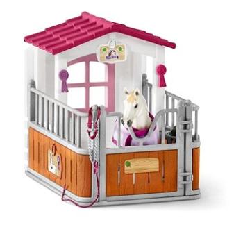 Schleich 42368 Stajňa s kobylou Lusitano (4059433574127)