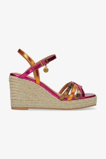 Espadrilky Mexx NOEMI PAKINA ružová farba, na kline, MI001600751W