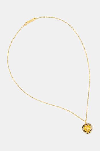 Strieborný náhrdelník AMBUSH Heart Class Ring Charm Necklace 12114803