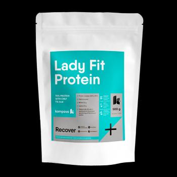 KOMPAVA LadyFit protein jahoda-malina 500 g 16,5 dávok