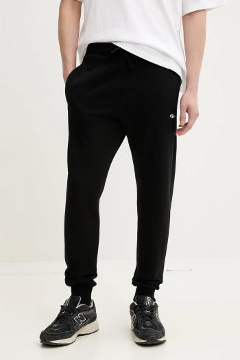 Bavlnené tepláky Diesel P-TARY-DOVAL-PJ TROUSERS pánske, čierna farba, jednofarebné, A15374.0BKAF