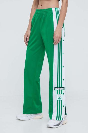 Tepláky adidas Originals Adibreak Pant zelená farba, vzorované, IP0616