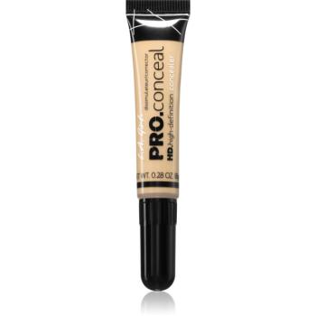 L.A. Girl Cosmetics HD Pro. Conceal tekutý korektor odtieň Light Yellow 8 g