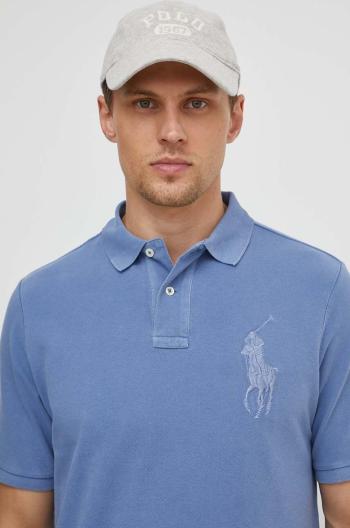 Bavlnené polo tričko Polo Ralph Lauren s nášivkou,710936508