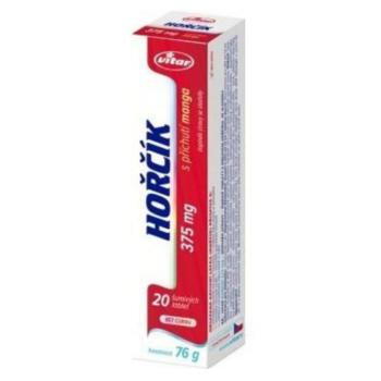 VITAR Magnézium mango 375 mg šumivé tablety 20 ks